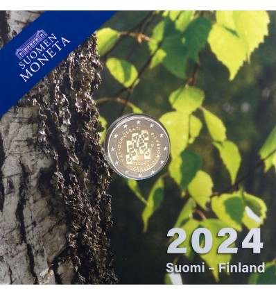 2 Euros Finlande 2024 B.E. - Elections et Démocratie