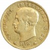 40 Lires Napoléon Imperator Tranche En Creux - Italie Occupation Française