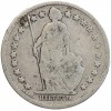 1/2 Franc Helvetia - Suisse Argent Confederation