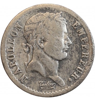 1/2 Franc Napoléon Ier Tête Laurée Revers République