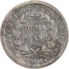 1/2 Franc Napoléon Ier Tête Laurée Revers République