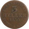 3 Heller Allemagne - Hesse-Cassel