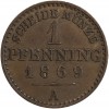 1 Pfennig Allemagne - Prusse