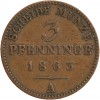 3 Pfennig - Allemagne Prusse