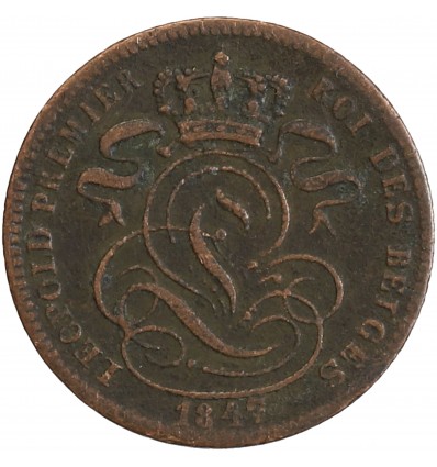 1 Centime Légende Française - Belgique