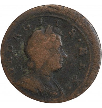 1/2 Penny Georges I - Grande-Bretagne