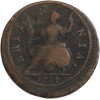 1/2 Penny Georges I - Grande-Bretagne