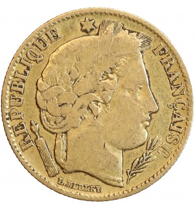 10 Francs Cérès Seconde République