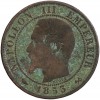 1 Centime Napoléon III Tête Nue