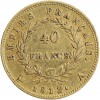 40 Francs Napoléon I Tête Laurée Revers Empire