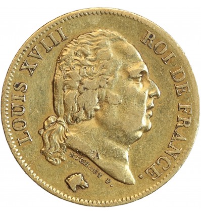 40 Francs Louis XVIII