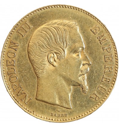 100 Francs Napoléon III Tête Nue