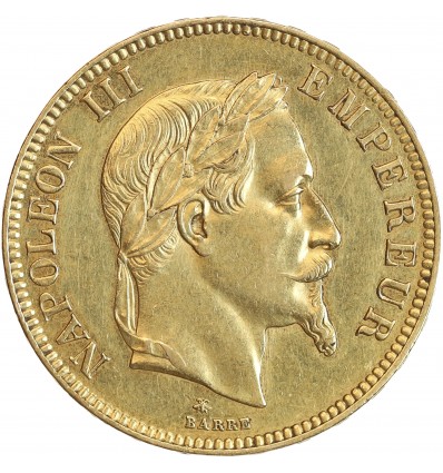 100 Francs Napoléon III Tête Laurée