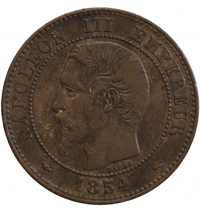 2 Centimes Napoléon III Tête Nue Second Empire