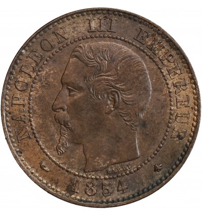 2 Centimes Napoléon III Tête Nue Second Empire