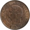 2 Centimes Napoléon III Tête Nue Second Empire