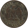 2 Centimes Napoléon III Tête Nue Second Empire