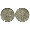 1 Dime Liberte Etats - Unis Argent