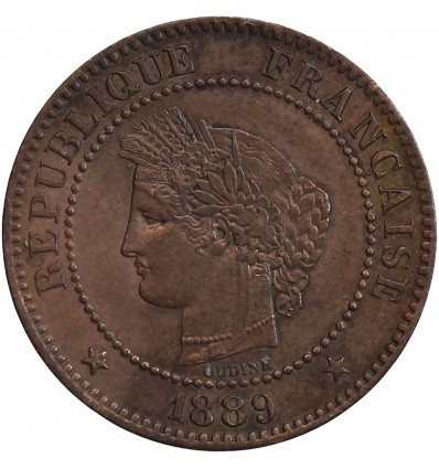 2 Centimes Cérès Troisième République