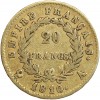 20 Francs Napoléon Ier Tête Laurée Revers Empire