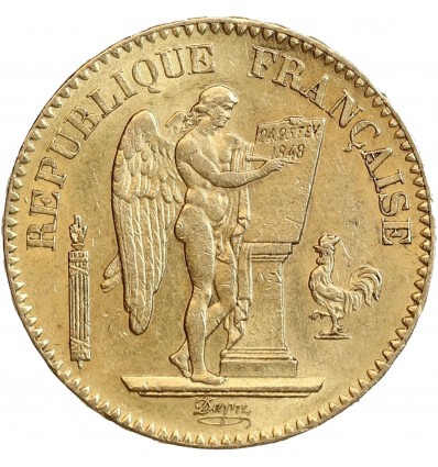 20 Francs Génie Deuxième République