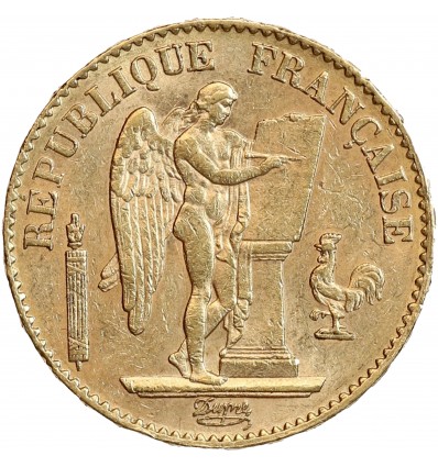 20 Francs Génie Troisième République
