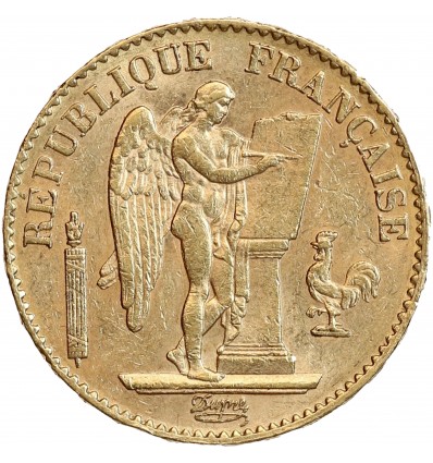 20 Francs Génie Troisième République