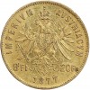 8 Florins - 20 Francs François Joseph Ier - Autriche