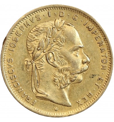8 Florins - 20 Francs François Joseph Ier - Autriche
