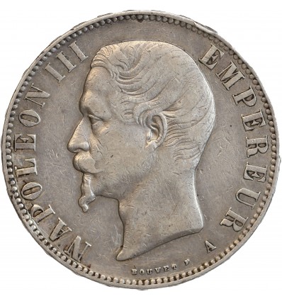 5 Francs Napoléon III Tête Nue Second Empire
