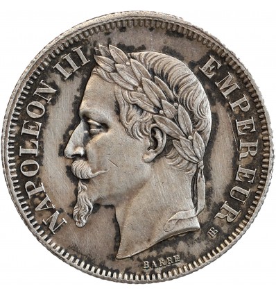 2 Francs Napoléon III Tête Laurée