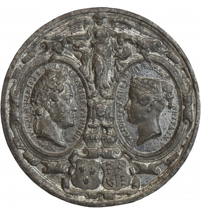 Médaille Visite du Roi Louis-Philippe Ier à la Reine Victoria en Angleterre