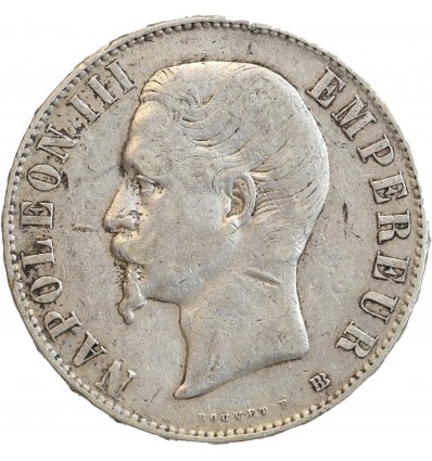 5 Francs Napoléon III Tête Nue Second Empire