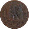 10 Centimes Napoléon III Tête Nue Second Empire