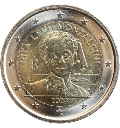 2 Euros Italie 2024 - Rita Montalcini