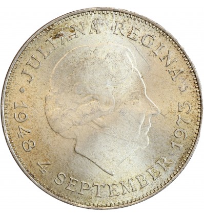10 Florins Juliana Regina Pays - Bas Argent