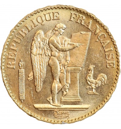 20 Francs Génie Troisième République