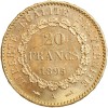 20 Francs Génie Troisième République