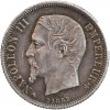 50 Centimes Napoléon III Tête Nue Second Empire
