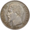 1 Franc Napoléon III Tête Nue Second Empire