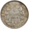1 Franc Napoléon III Tête Nue Second Empire