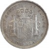 5 Pesetas Alphonse XIII 3ème type Espagne Argent