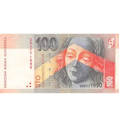 100 Couronnes Slovaquie 1997