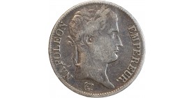 5 Francs Napoléon Ier Tête Laurée Revers Empire