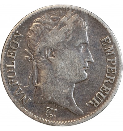 5 Francs Napoléon Ier Tête Laurée Revers Empire