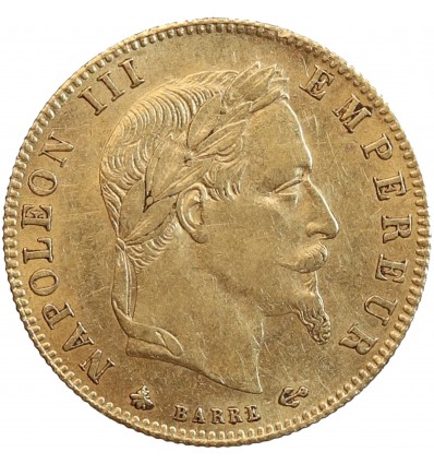 5 Francs Napoléon III Tête Laurée