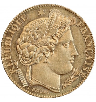 10 Francs Cérès Troisième République