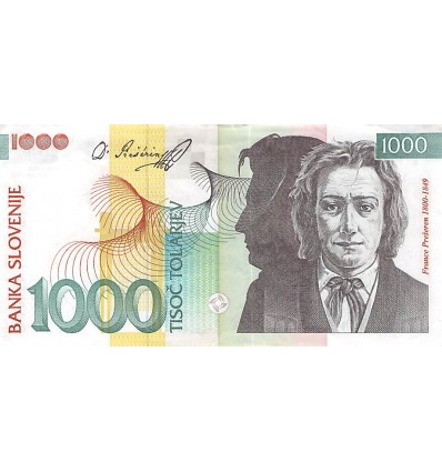 1000 Tolarjev Slovénie 2005