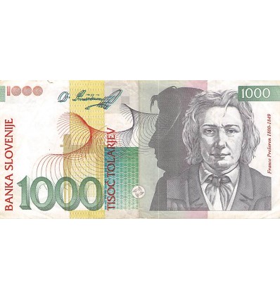 1000 Tolarjev Slovénie 1992