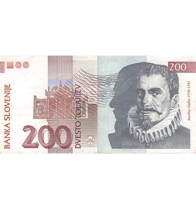 200 Tolarjev Slovénie 1997